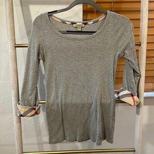 Burberry Brit grey top size M
